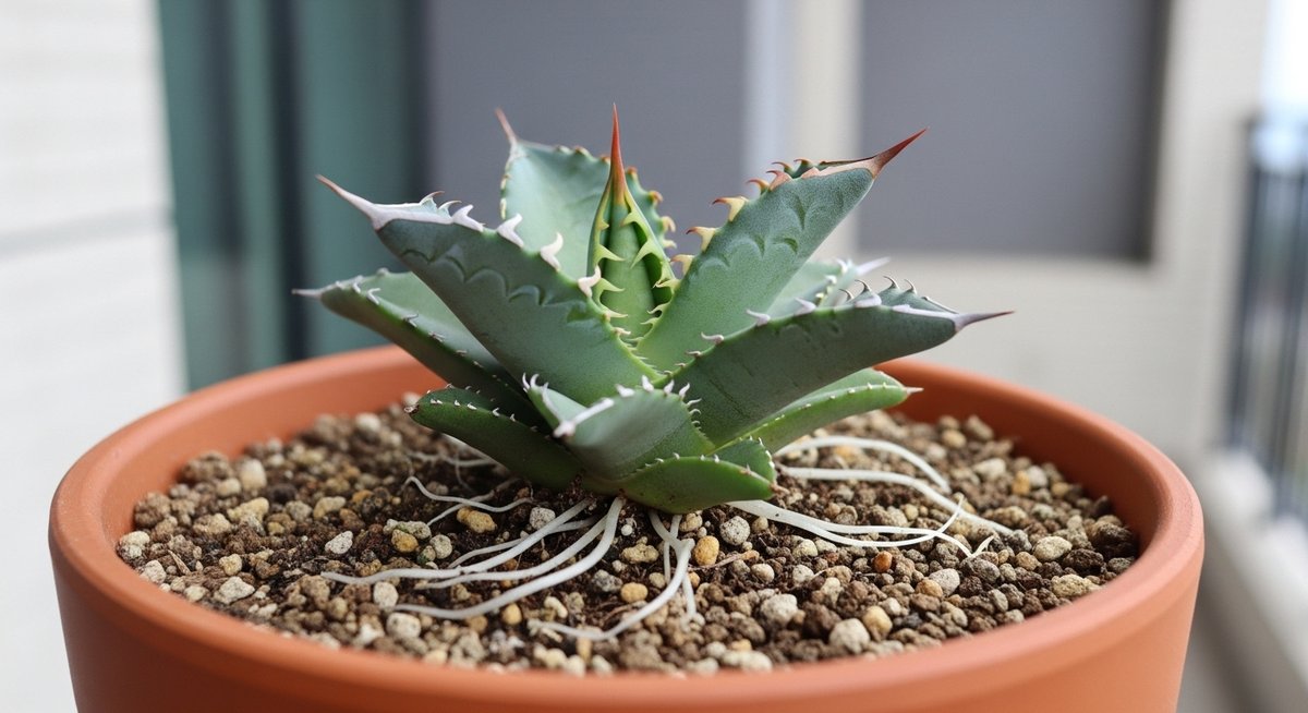 アガベ 発根管理