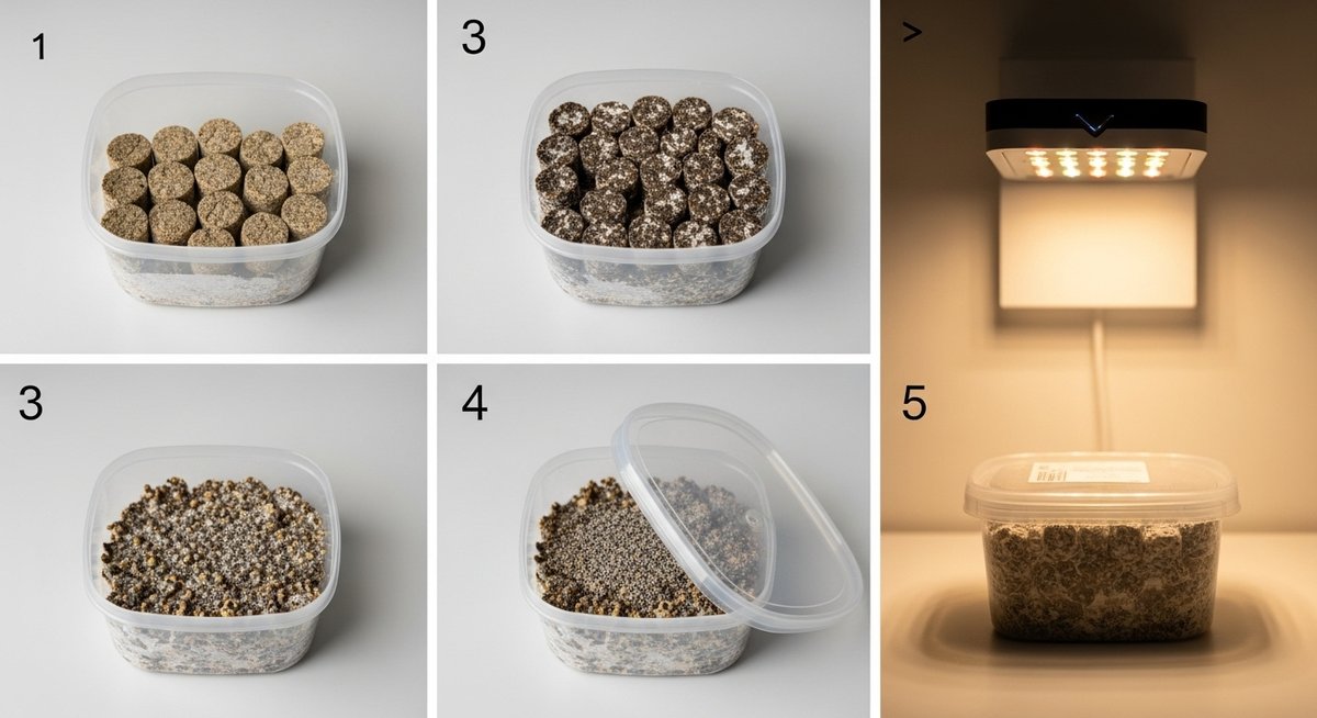 ビカクシダ 胞子培養