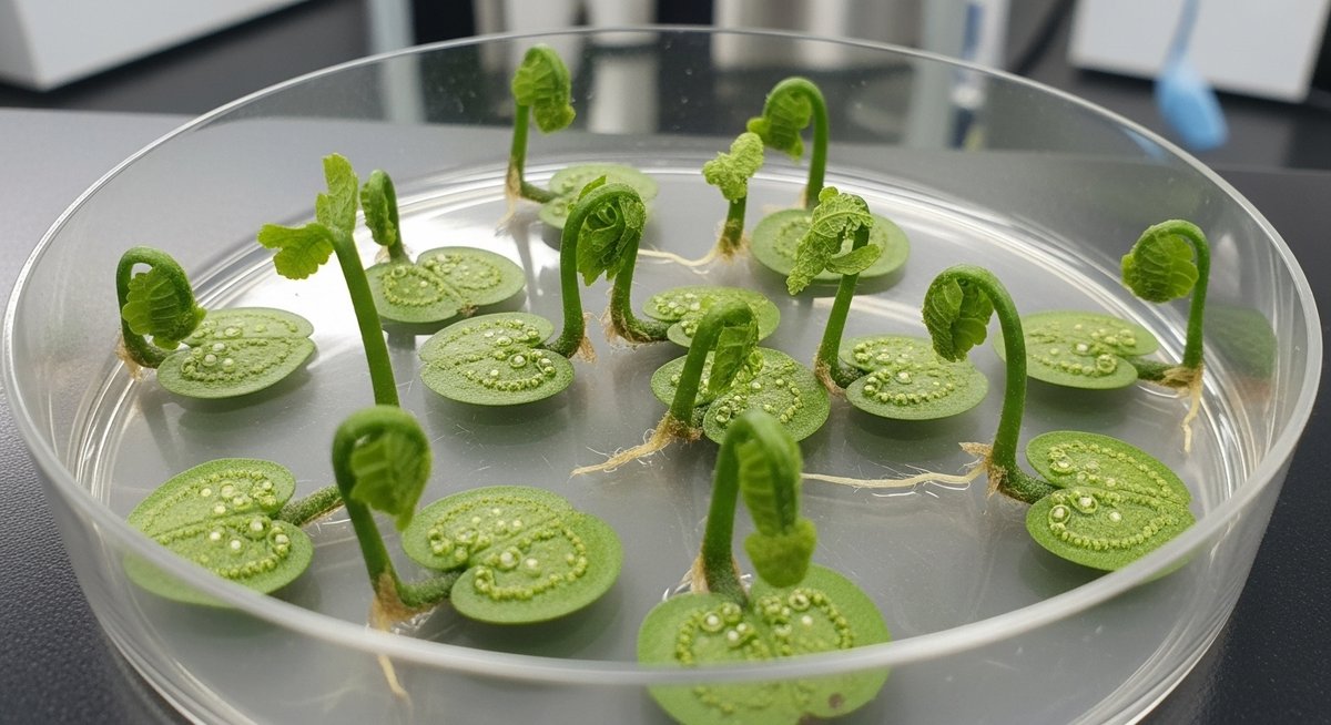 ビカクシダ 胞子培養