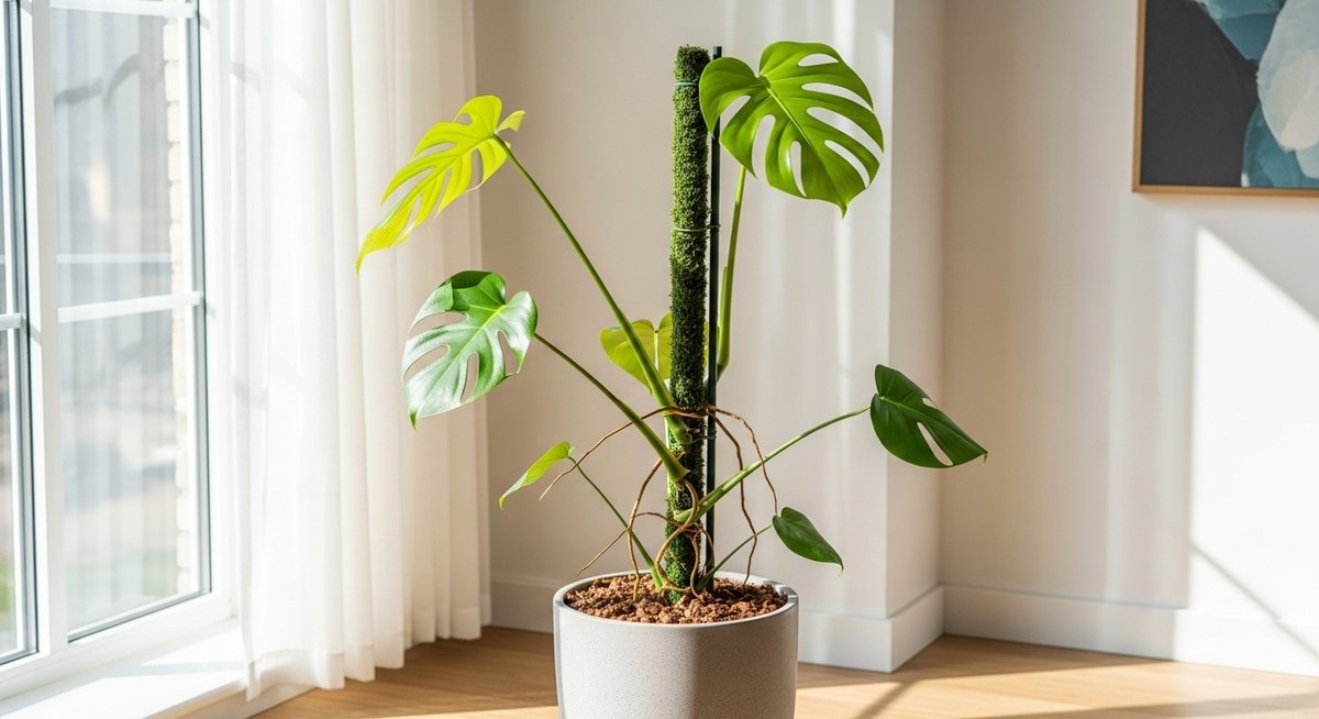 モンステラ 幹立ち