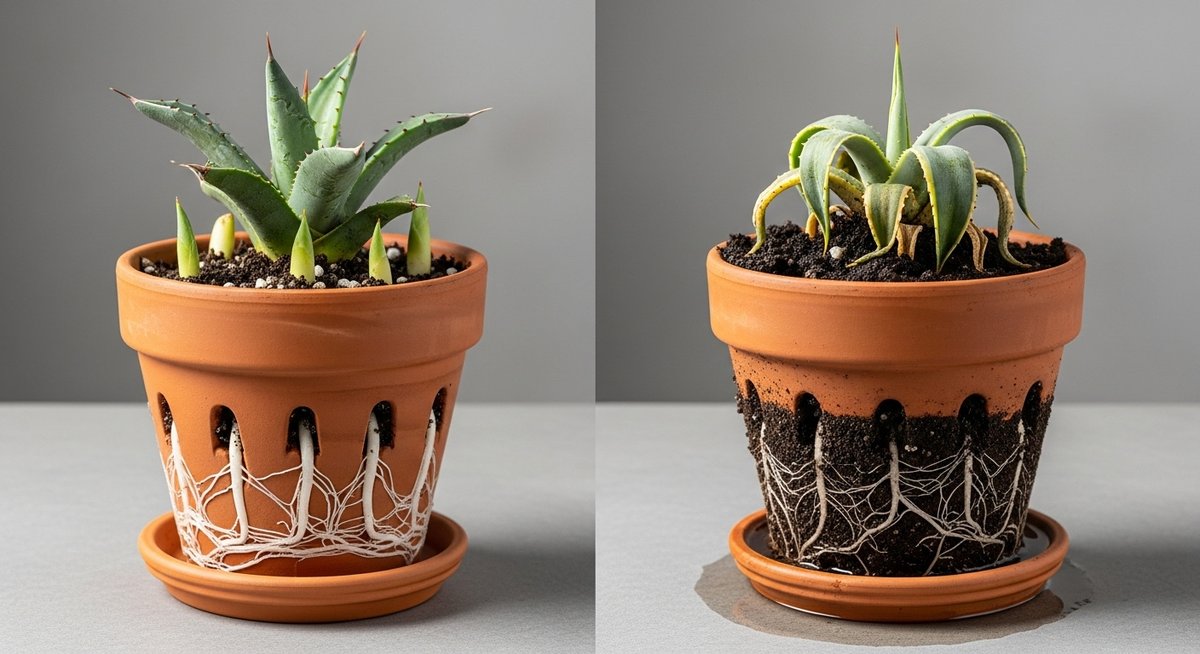 アガベ 腰水 いつまで