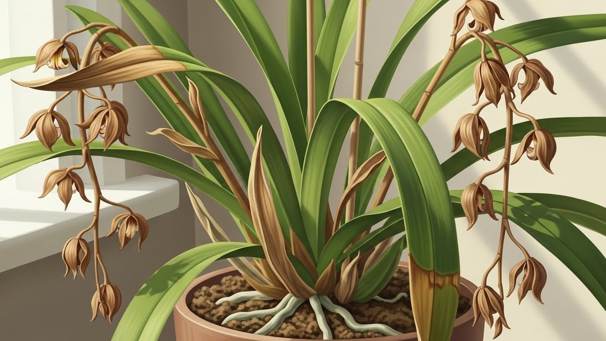 シンビジウム ほったらかし