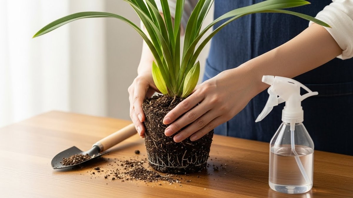 シンビジウム ほったらかし