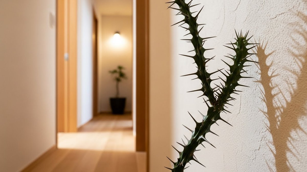 玄関に置いては いけない 観葉植物