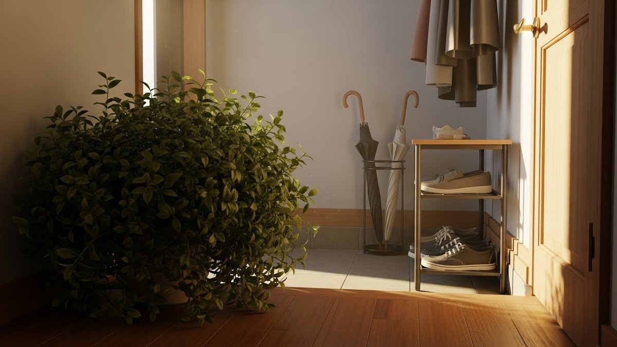 玄関に置いては いけない 観葉植物