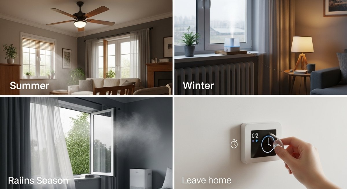 観葉植物 サーキュレーターつけっぱなし