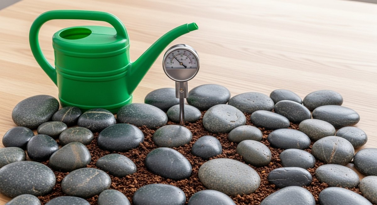 観葉植物 化粧石 デメリット