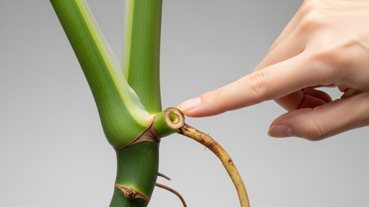 モンステラ 株分け 切る位置