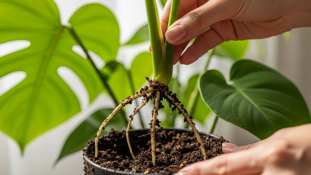 モンステラ 株分け 切る位置