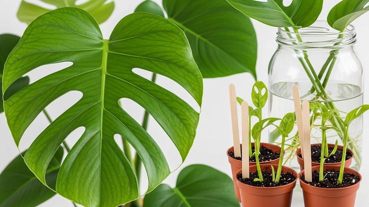 モンステラ 成長点