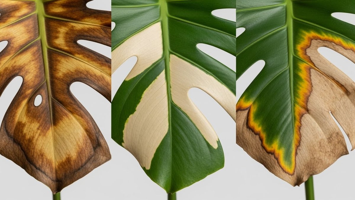 モンステラ 葉焼け