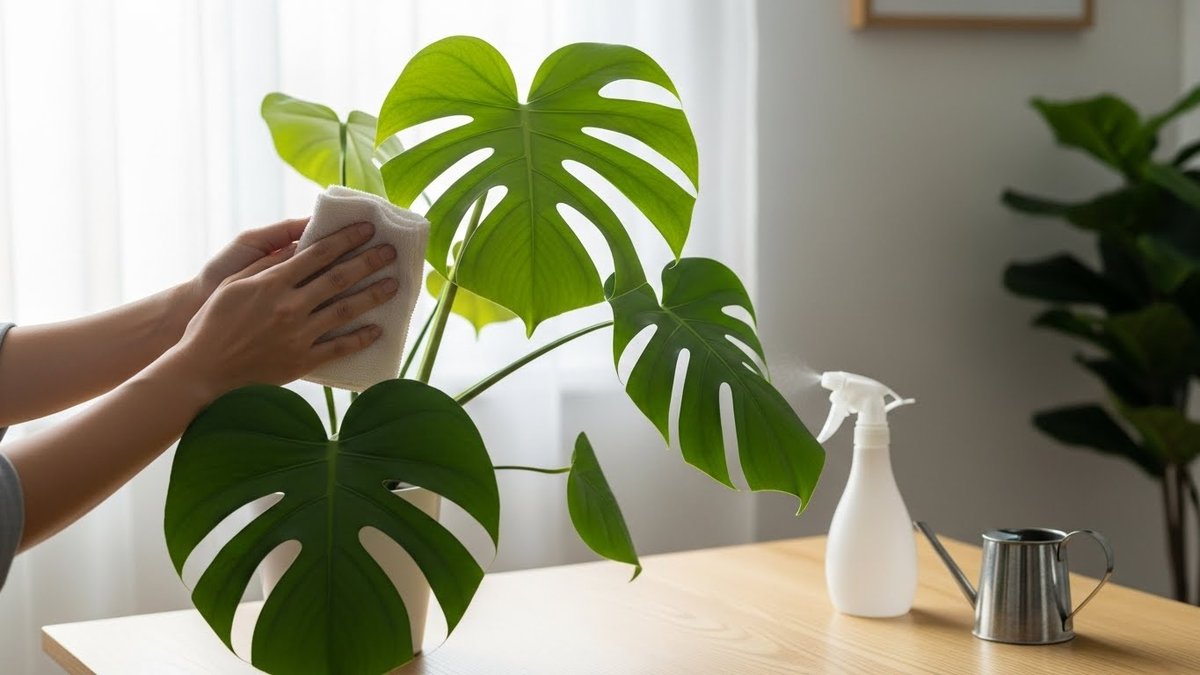 モンステラ 葉焼け