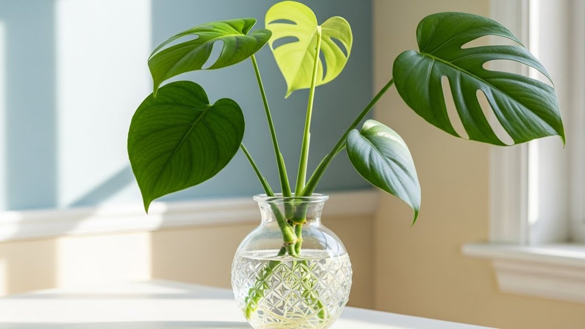 モンステラ 水差し