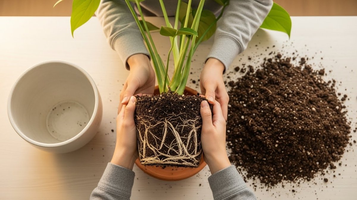 モンステラ まっすぐにしたい