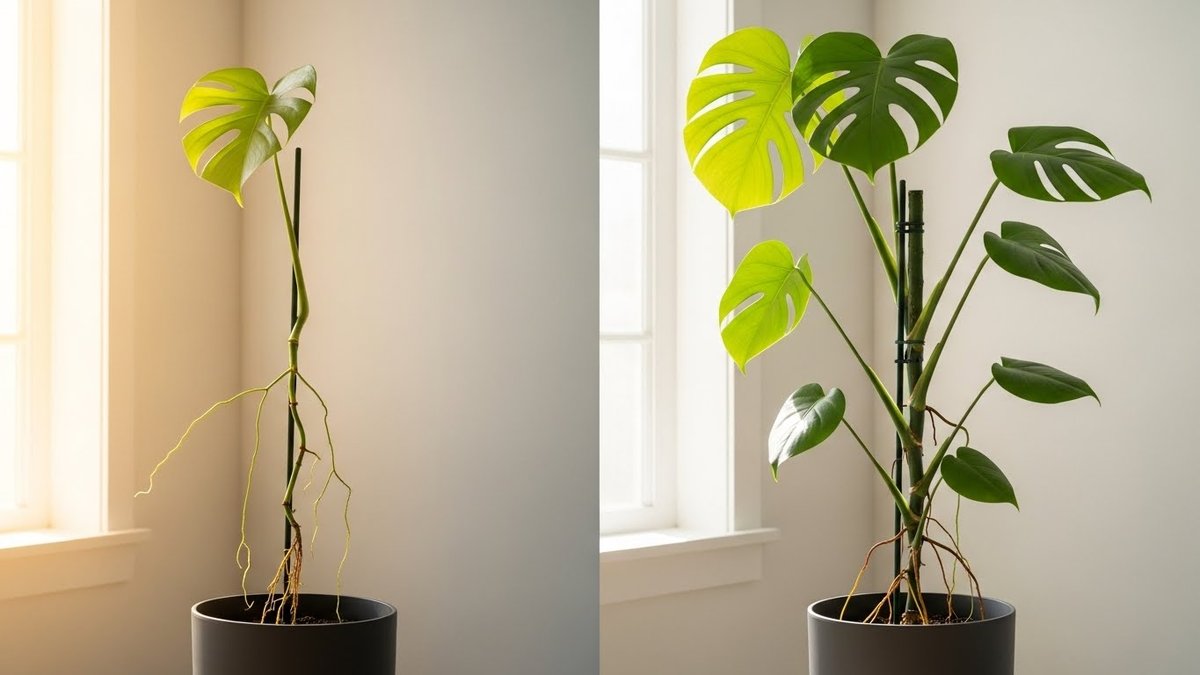 モンステラ 幹を太くする方法