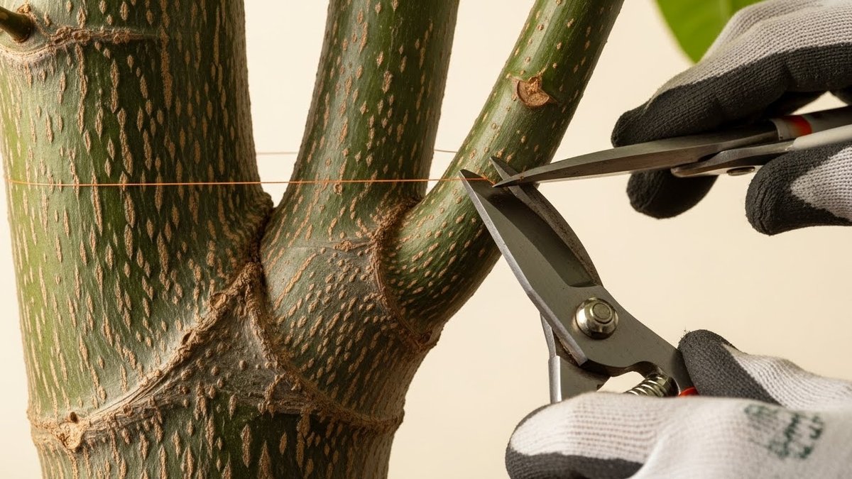 パキラ 剪定 バッサリ