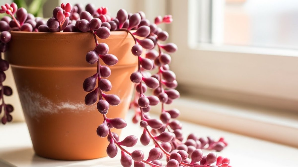 ルビーネックレス 多肉