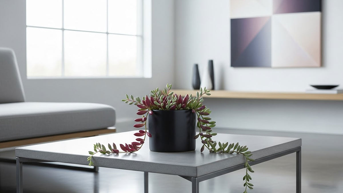 ルビーネックレス 多肉