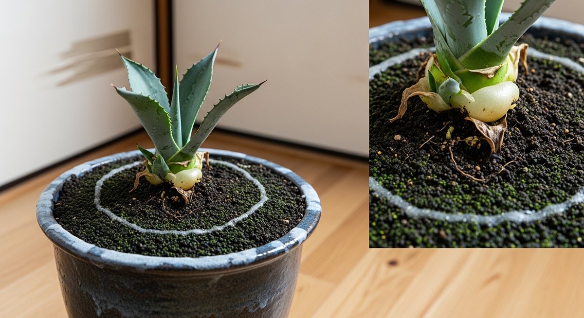 アガベ 枯れる 前兆