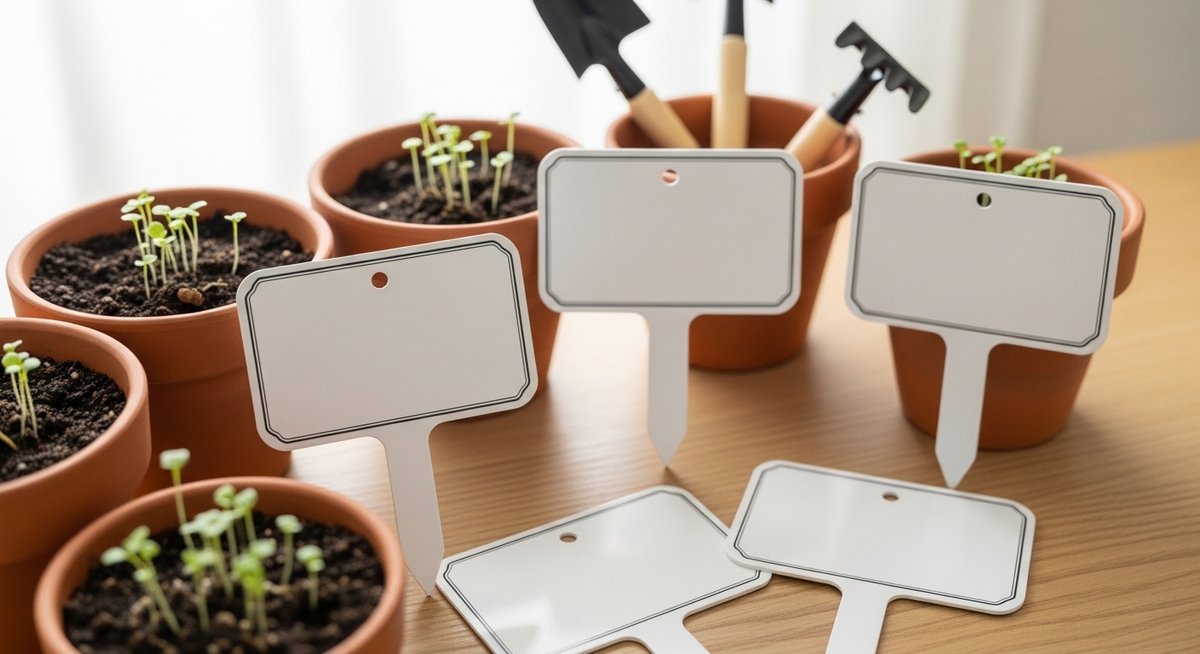 植物 ネームプレート 印刷