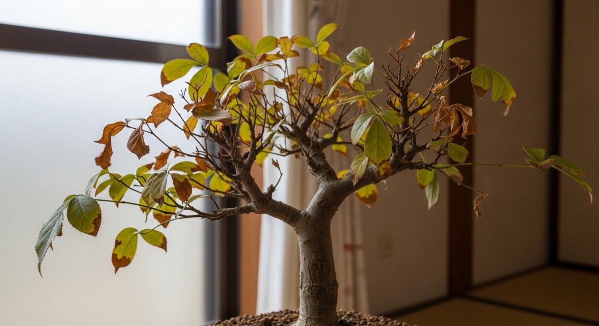 ガジュマル 冬 枯れる