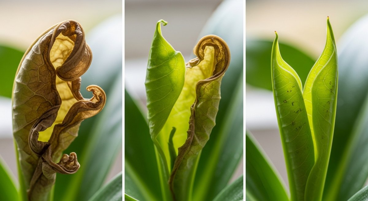 観葉植物 葉が丸まる