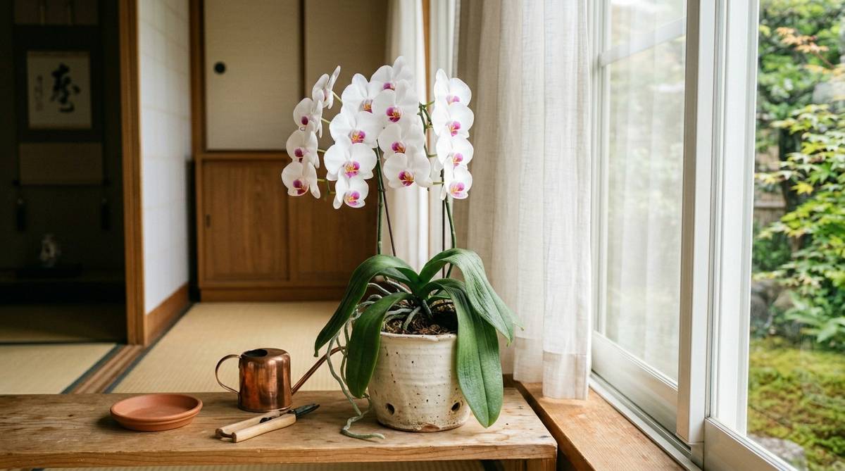 胡蝶蘭 葉っぱ ふにゃふにゃ