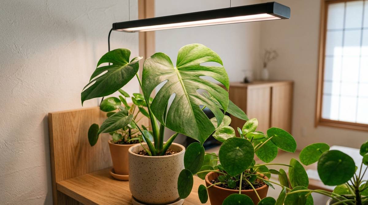 観葉植物 電気つけっぱなし