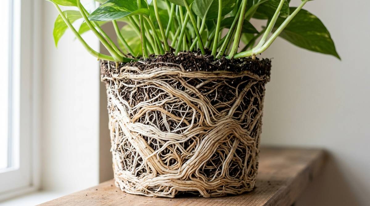 観葉植物 根が伸びすぎ