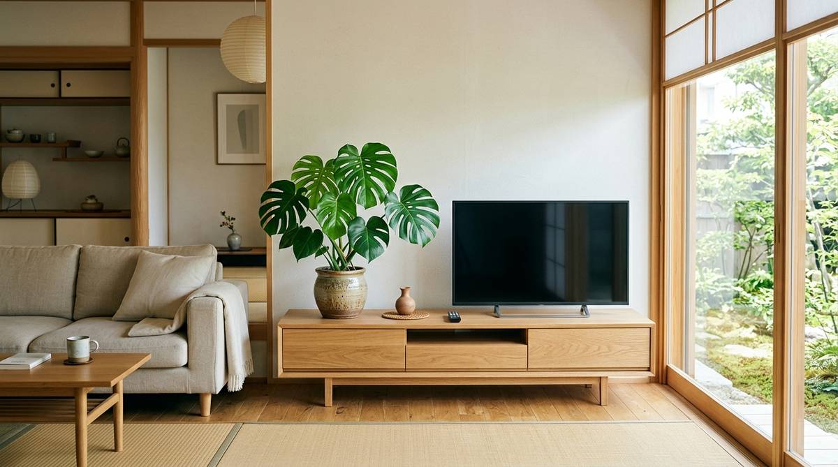 テレビ横 観葉植物 枯れる