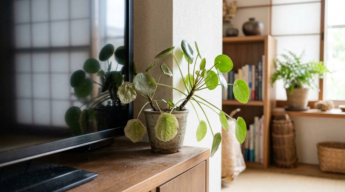 テレビ横 観葉植物 枯れる