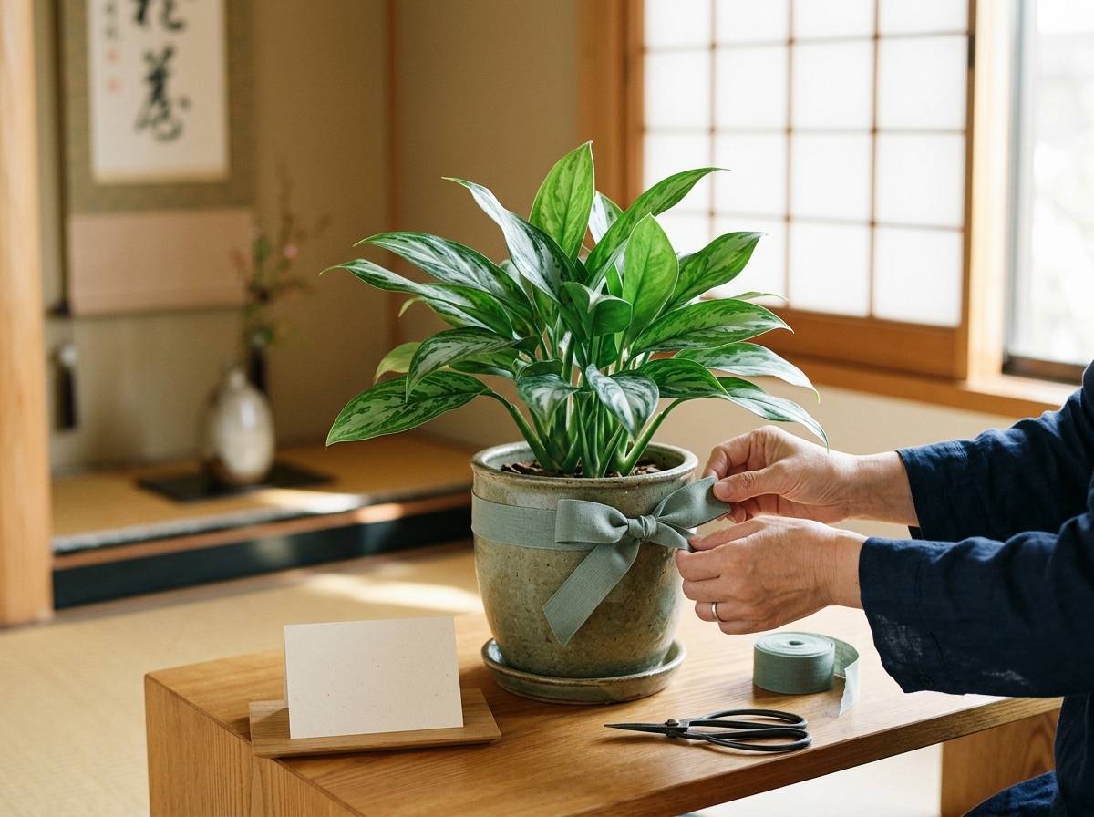アグラオネマ 花言葉