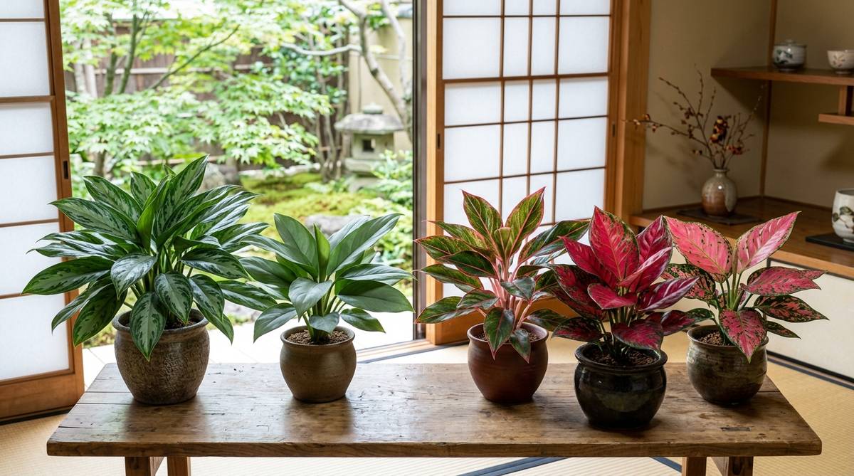 アグラオネマ 花言葉