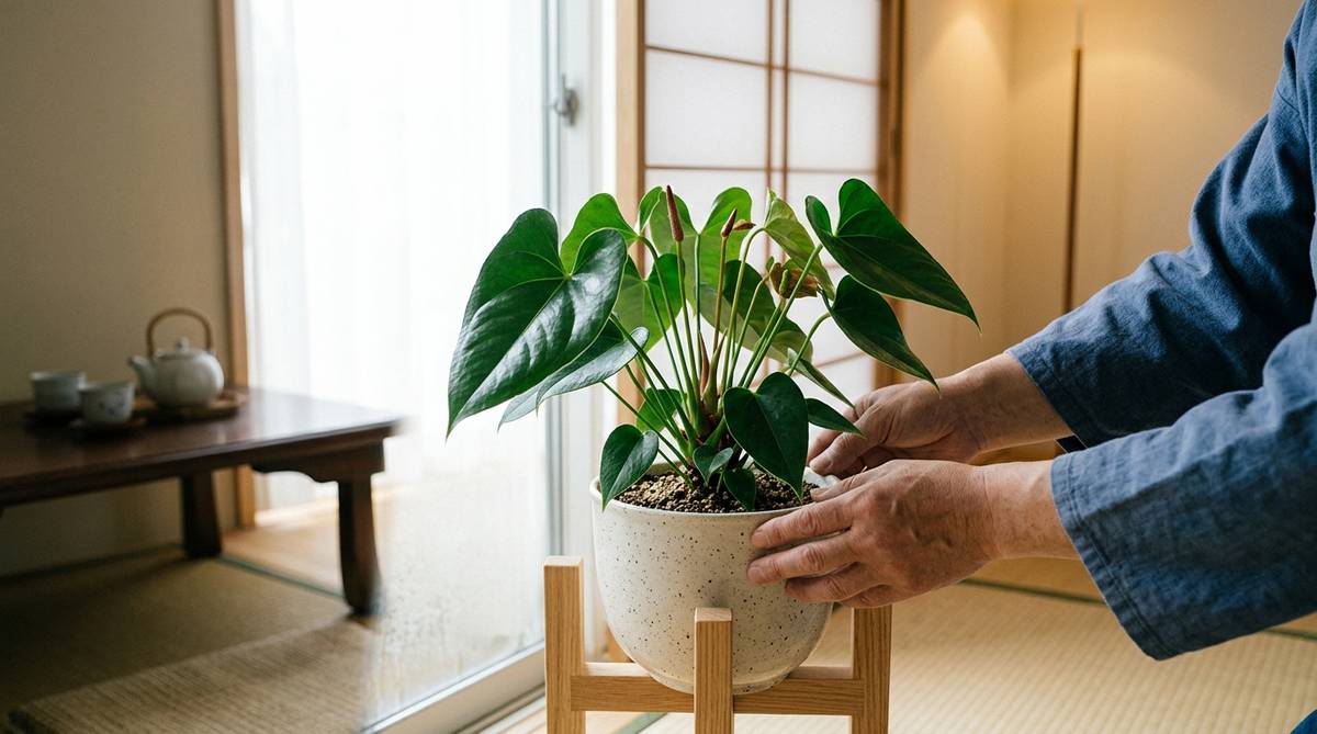 アンスリウムの花が咲かない