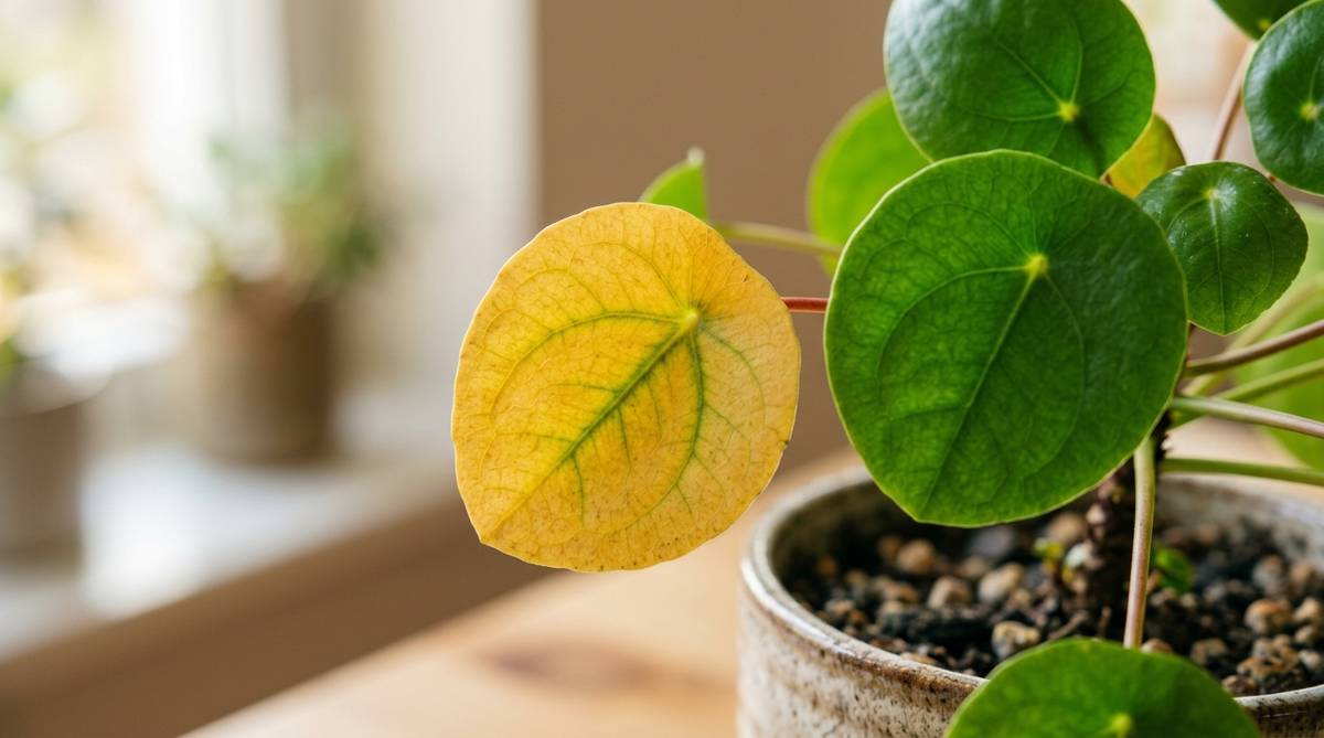 観葉植物 葉が黄色くなる