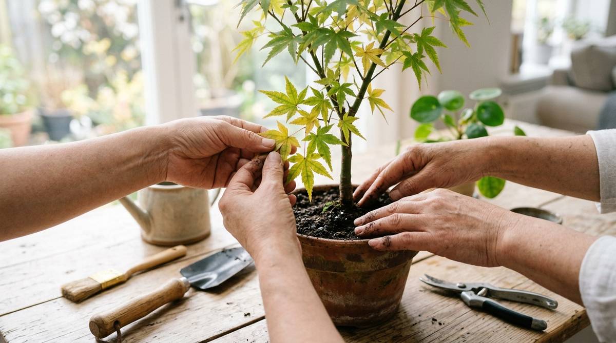 観葉植物 葉が黄色くなる